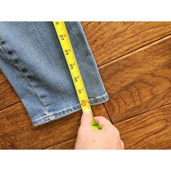 Talbots Denim Jeans Women’s Size 8 Long Tall Stretch Straight Leg - Picture 3 of 10